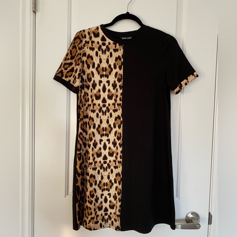 Cheetah Print Dress